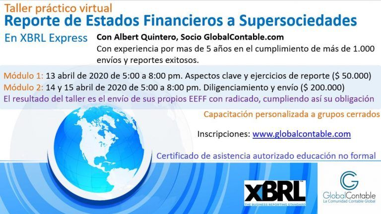 Taller Reporte SuperSociedades Albert Quintero