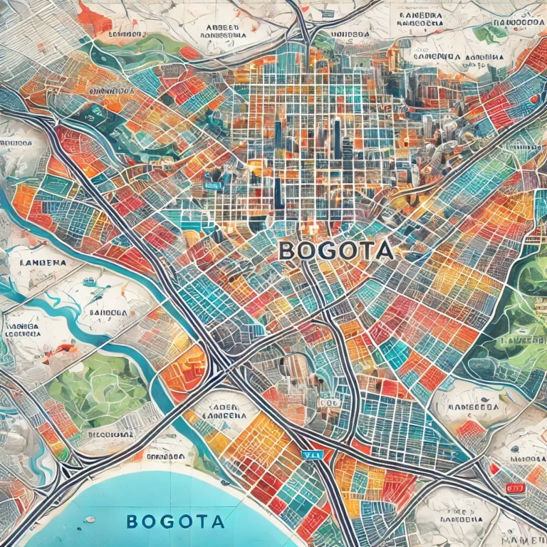 mapa bogota