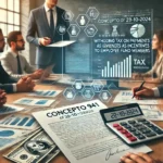 Concepto 941 de 28-10-2024: Retención en la fuente aplicable a los pagos otorgados a los asociados de un fondo de empleados por estímulos. DALL·E 2024-12-18 09.39.12 - A realistic and professional representation of Concepto 941 of 28-10-2024 about withholding tax on payments given as incentives to employee fund membe