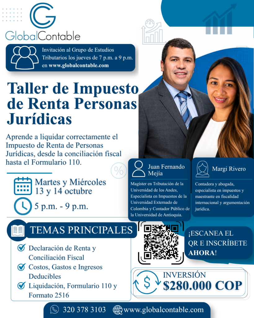 Módulo 6: Taller de Impuesto de Renta Personas Jurídicas