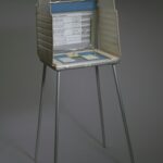 Cabina de votación portátil